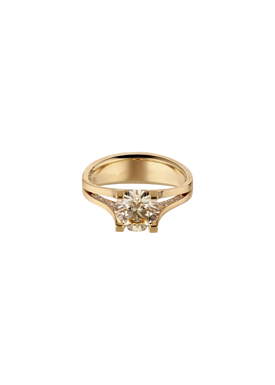 Ring Majesty 18kt Gold 1 Brilliant [2.04ct vs]