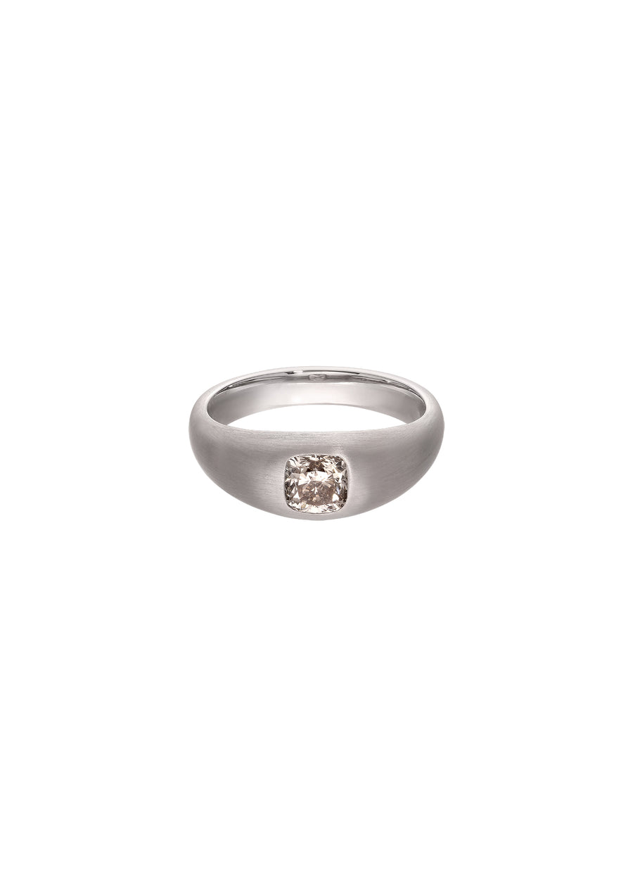 Ring Cushion Collection White gold [0.925ct]