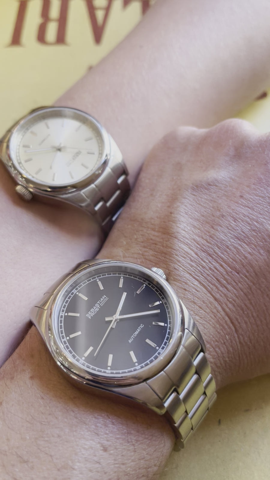 Sebastian Frost Automatic Watch Champagne