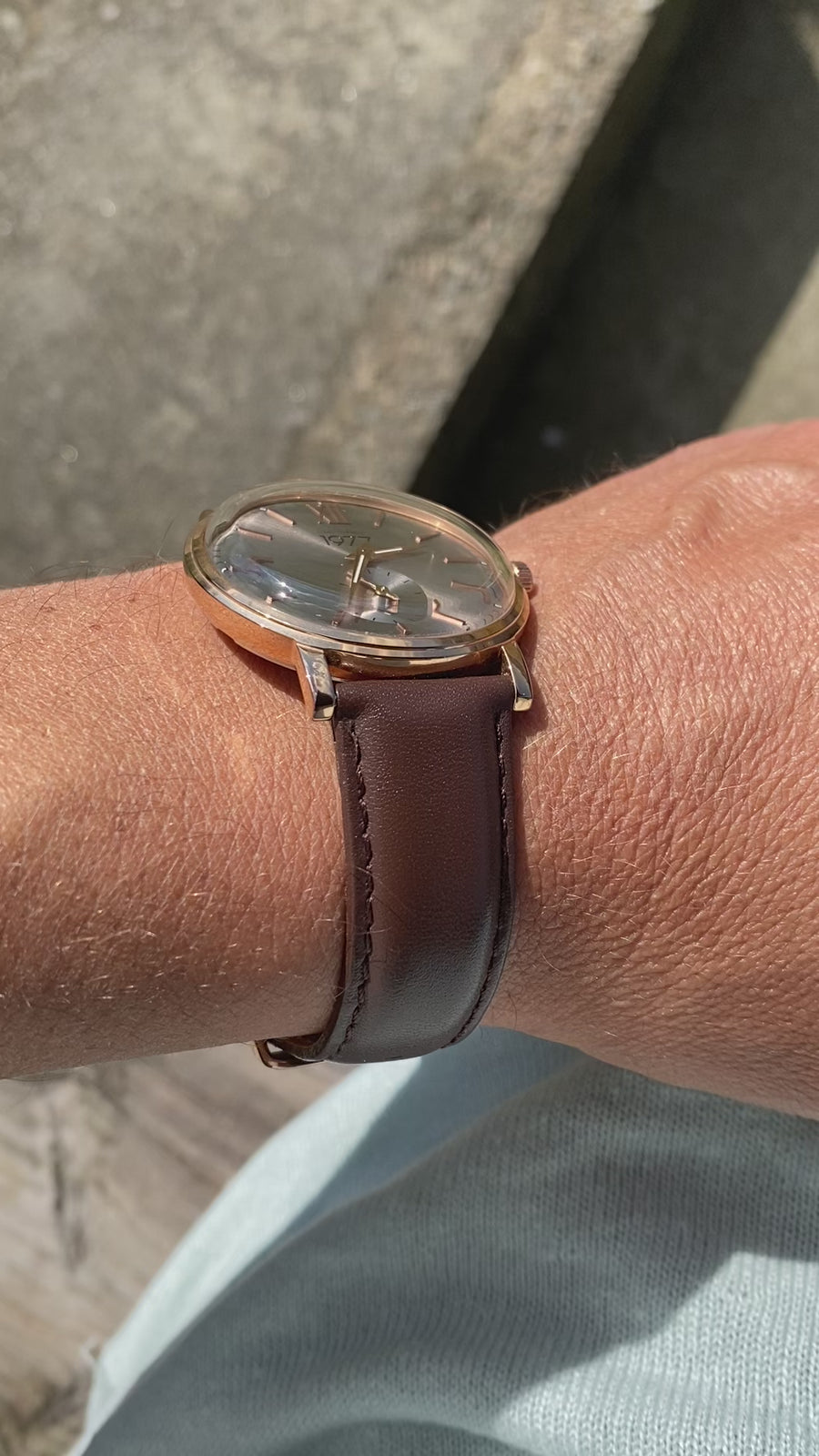Sebastian Frost Bornholm Watch 1977 Special Edition Rosegold