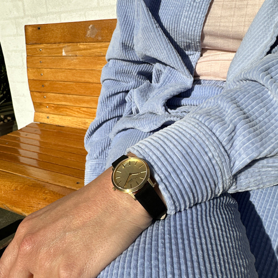 Sebastian Frost Bornholm Watch Classic Sanded Gold Petite/Lady Dameur