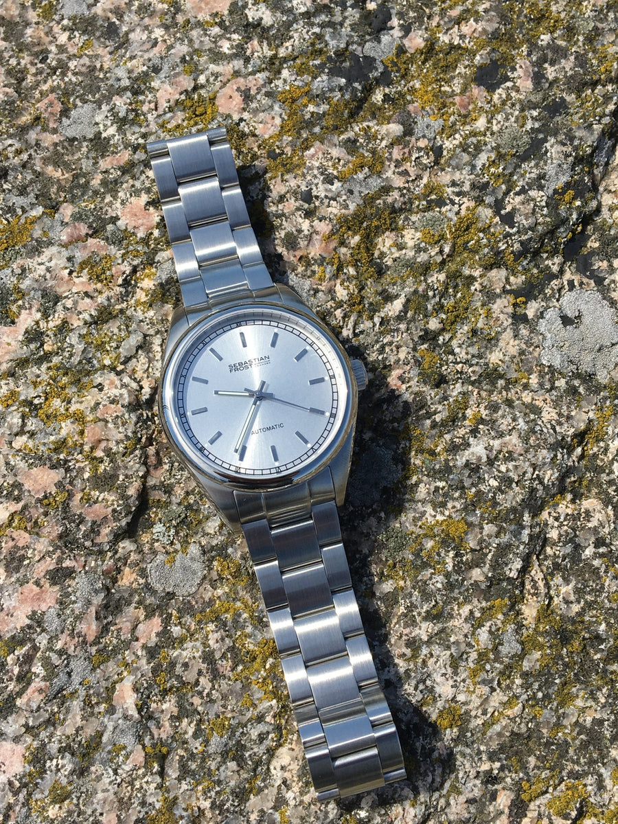 Sebastian Frost Automatic Watch Silver