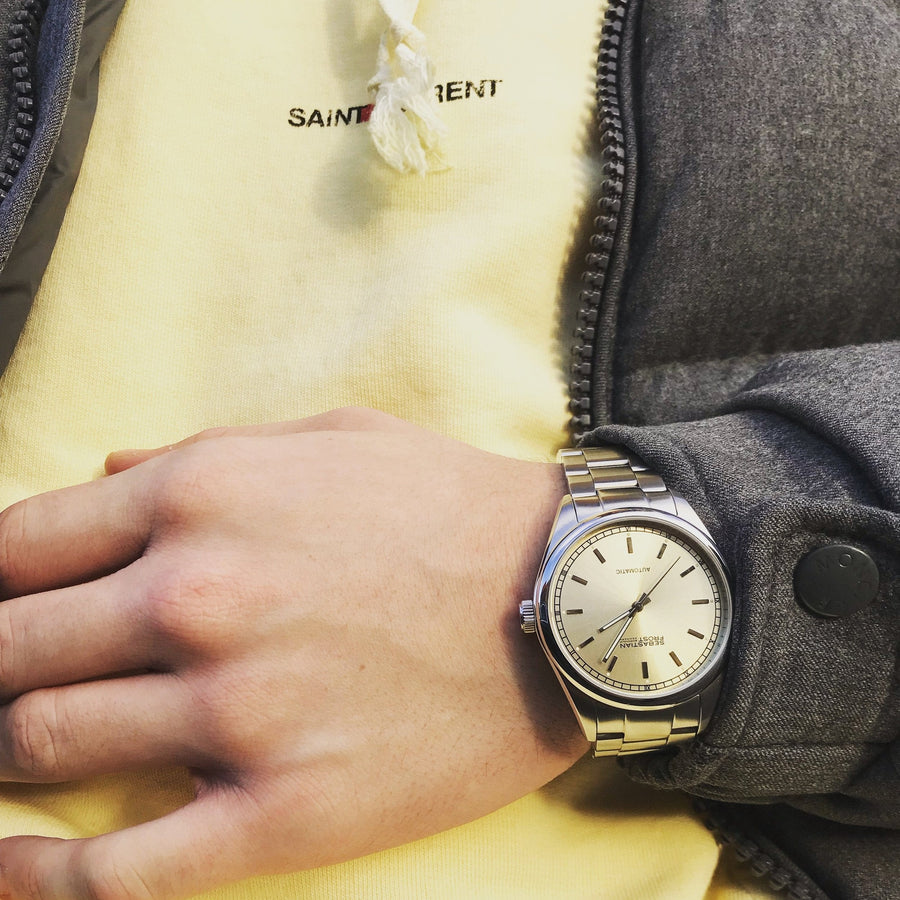 Sebastian Frost Automatic Watch Champagne