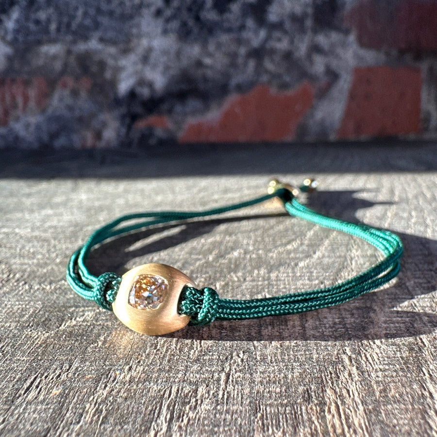 Bracelet Cushion Collection Gold/Green 