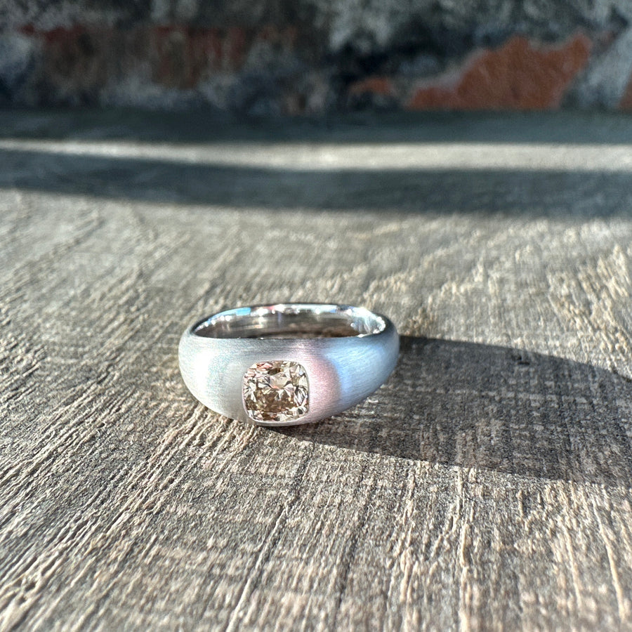 Ring Cushion Collection White gold [0.925ct]