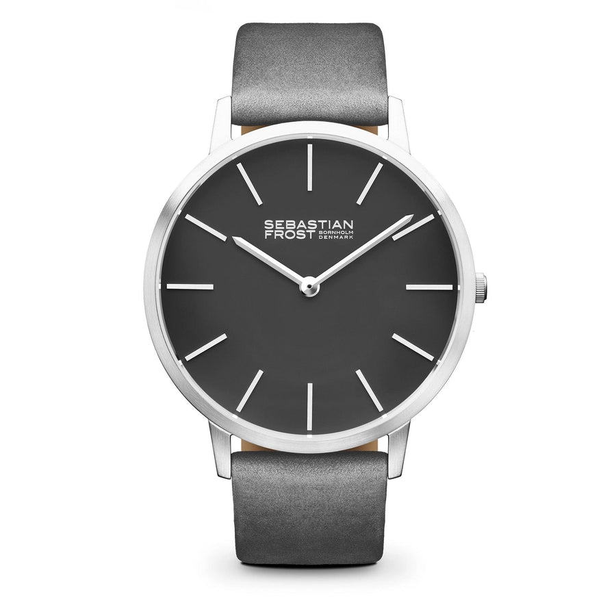 Sebastian Frost Bornholm Watch Classic Grey Steel Grande Herreur