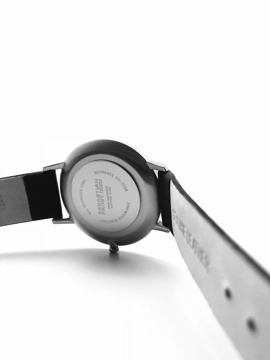Sebastian Frost Bornholm Watch Classic Grey Steel Grande Herreur