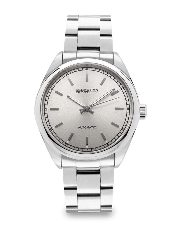 Sebastian Frost Automatic Watch Silver